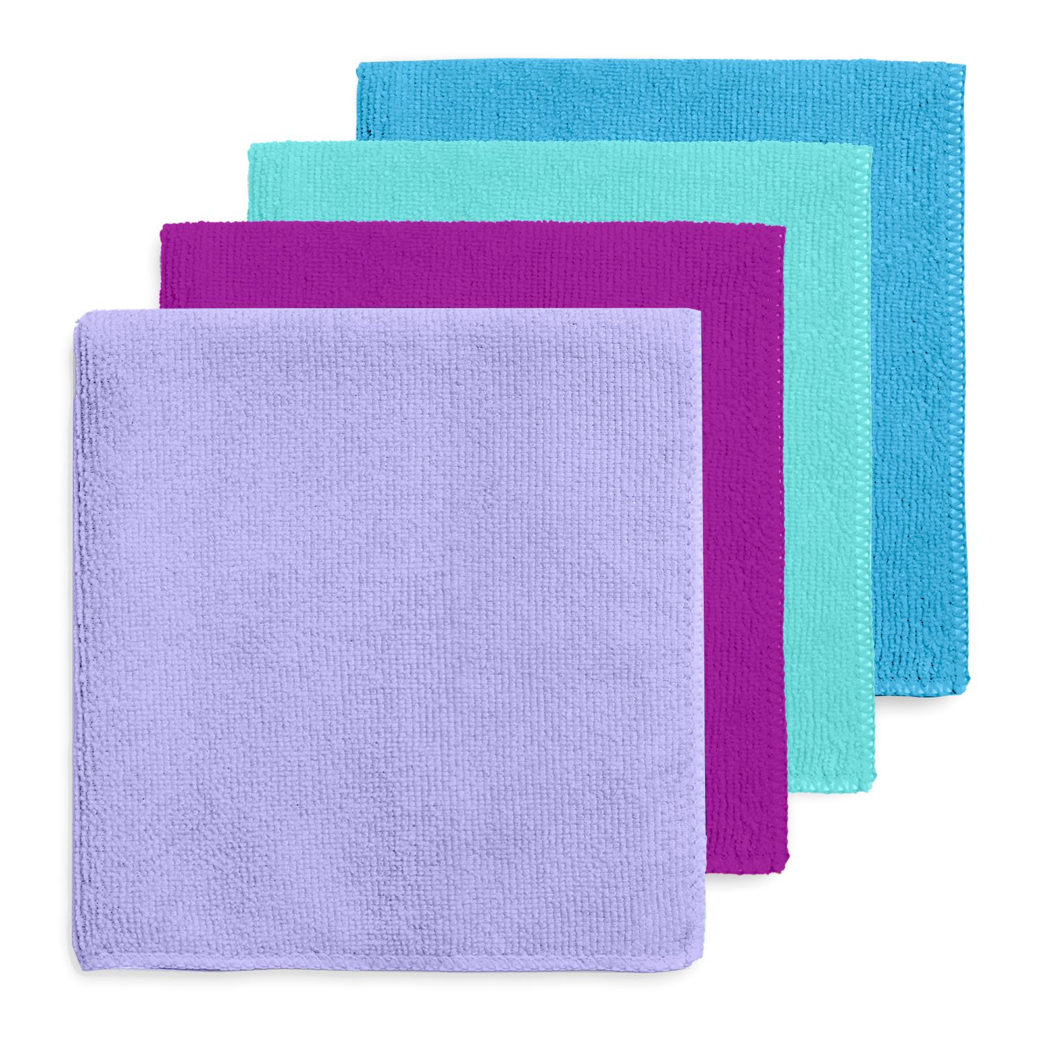 LAVETTE MICROFIBRE RAINBOW RECYCLE X4 - Sunset - DIVINE GENIUS